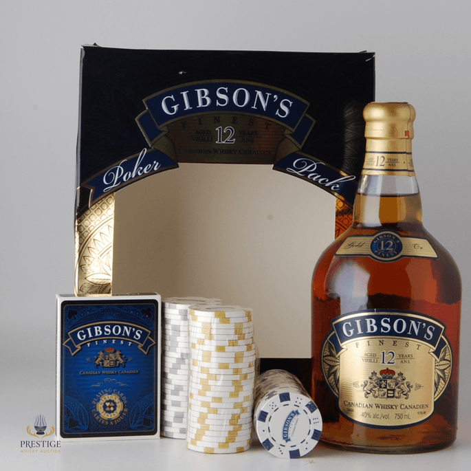 Gibson's 12 Year Old Poker Pack 75cl