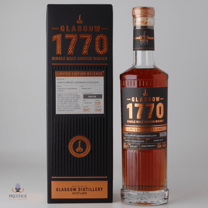 Glasgow Distillery 1770 Single Cask - Kirsch Import (Germany) Exclusive