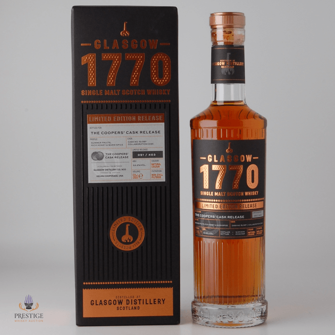 Glasgow Distillery 1770 Single Cask - The Cooper's Cask Limited Release