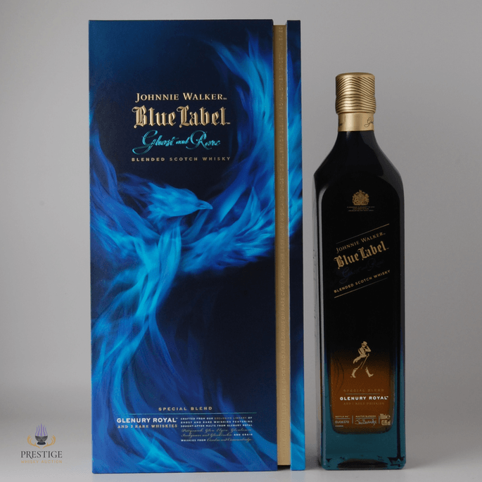 Johnnie Walker Blue Label - Glenury Royal Ghost and Rare