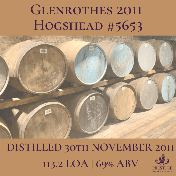 Glenrothes 2011 Hogshead #5653