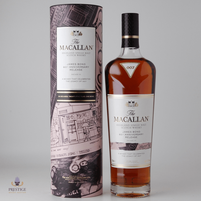Macallan James Bond 60th Anniversary Release - Decade III