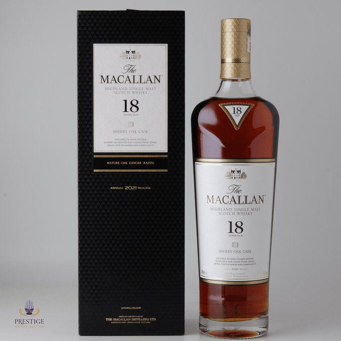 Macallan 18 Year Old Sherry Oak - 2021 Release