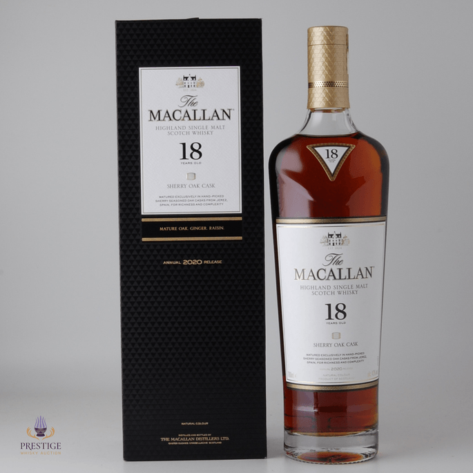 Macallan 18 Year Old Sherry Oak - 2020 Release
