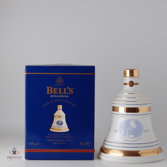 Bell's Decanter - Alexander Graham Bell Christmas 2001