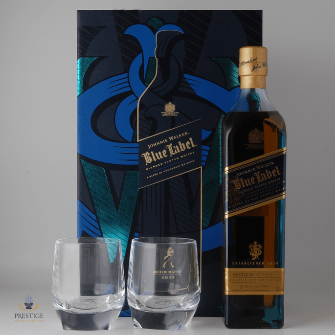 Johnnie Walker Blue Label - Glasses Presentation Set