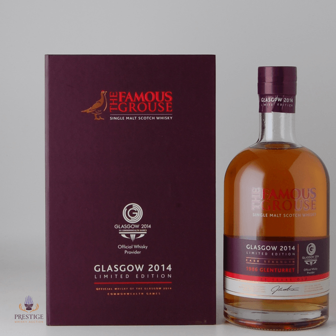 Glenturret 1986 28 Year Old - Famous Grouse Glasgow Commonwealth Games 2014