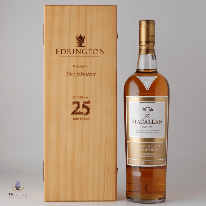 Macallan Gold - Edrington 25 Years of Service