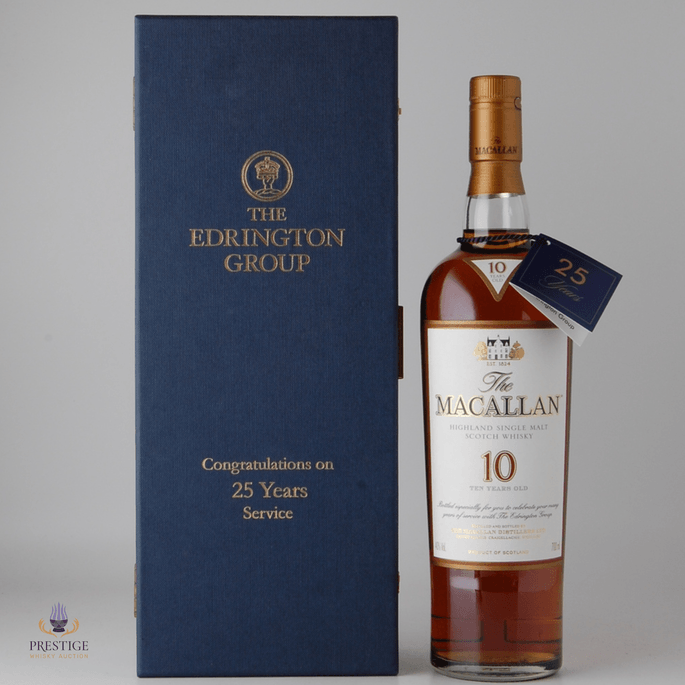 Macallan 10 Year Old - Edrington 25 Years of Service