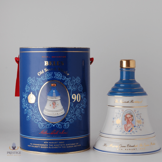 Bell's Decanter - Queen Mother's 90th Birthday