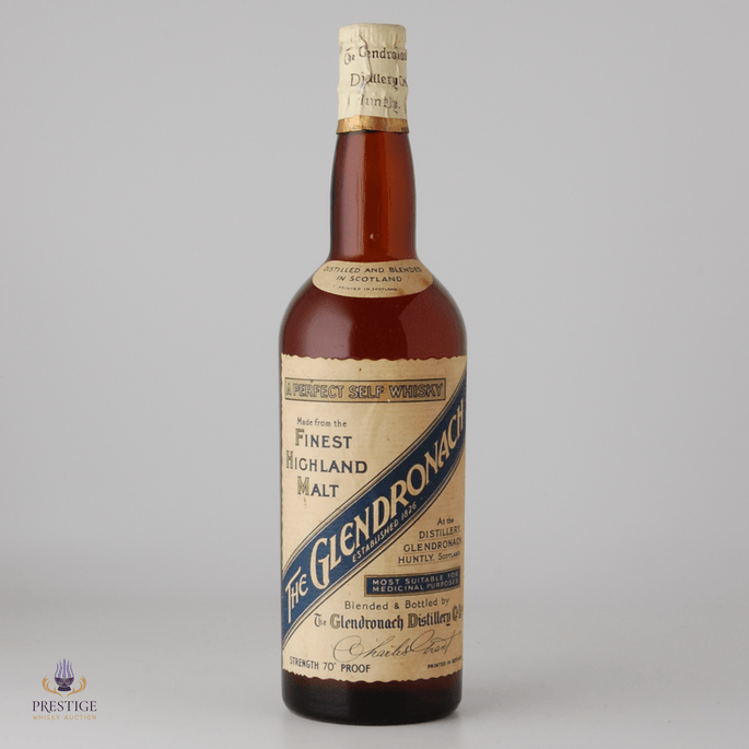 Glendronach Finest Highland Malt - 1940s