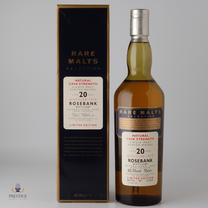 Rosebank 1979 20 Year Old - Rare Malts