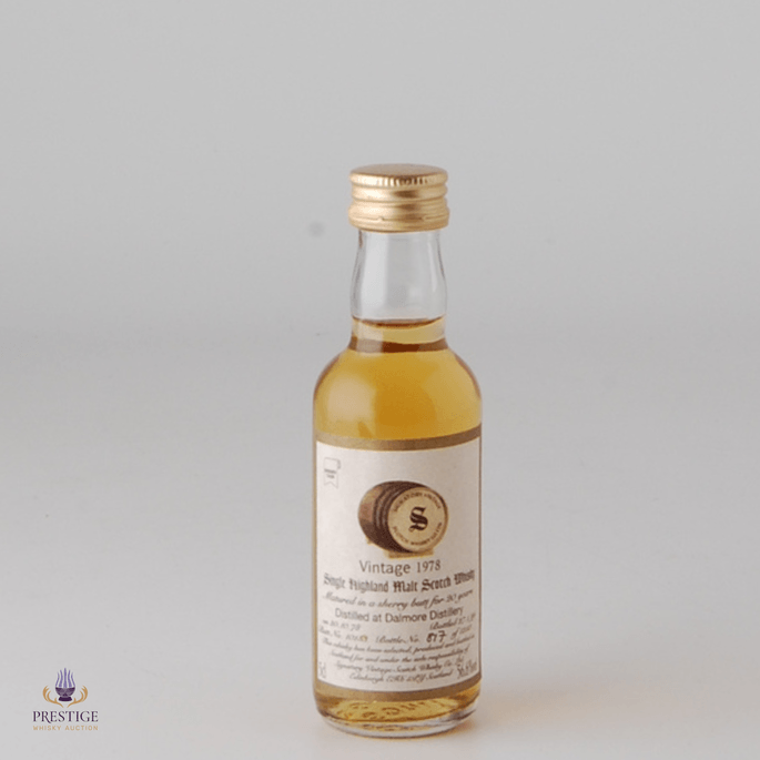 Dalmore 1978 20 Year Old - Signatory Vintage 5cl