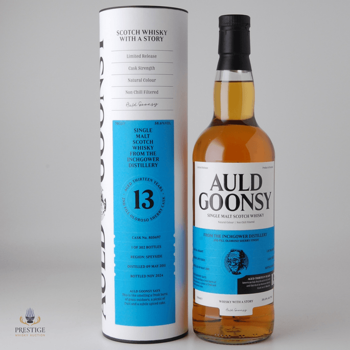 Inchgower 2011 13 Year Old Single Cask #805697 - Auld Goonsy's Malt