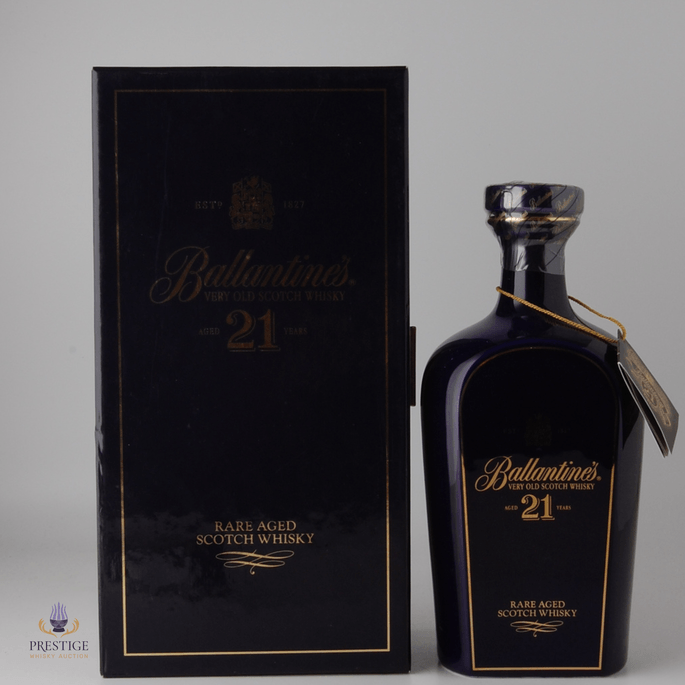 Ballantine's 21 Year Old - Wade Ceramic Decanter 