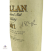 Macallan 1981 18 Year Old Thumbnail