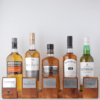 Whisky Display Plinth: Auchentoshan American Oak, Macallan 10 Fine Oak, Highland Park 12 Viking Honour, Bowmore 12, Laphroaig 10 Year Old Thumbnail