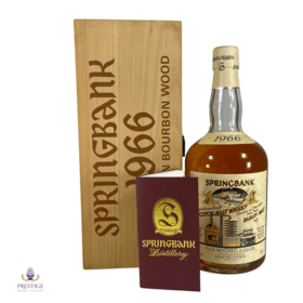 Springbank 1966 31 Year Old Local Barley  Single Cask 477