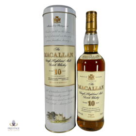 Macallan 10 Year Old  Older Style Tin 1990s