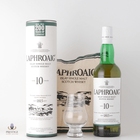 Laphroaig 10 Year Old Nosing Glass  Bag