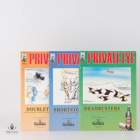 Glenfiddich Private Eye Books x 3