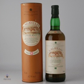 Lagavulin 12 Year Old 1980s White Horse French Import