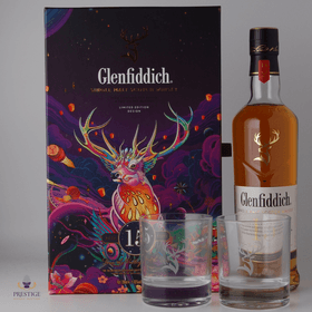 Glenfiddich 15 Year Old Solera Vat Glasses Gift Set