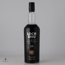 Loch Dhu 10 Year Old Mannochmore Black Whisky 75cl